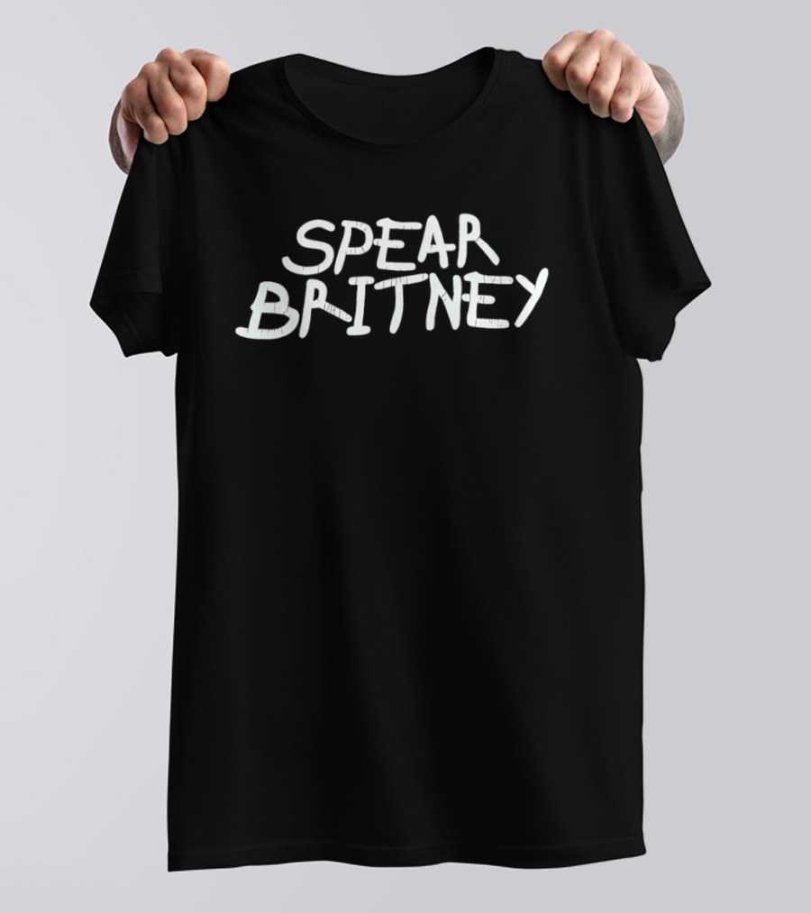 Britney Spears Handwritten T-Shirt