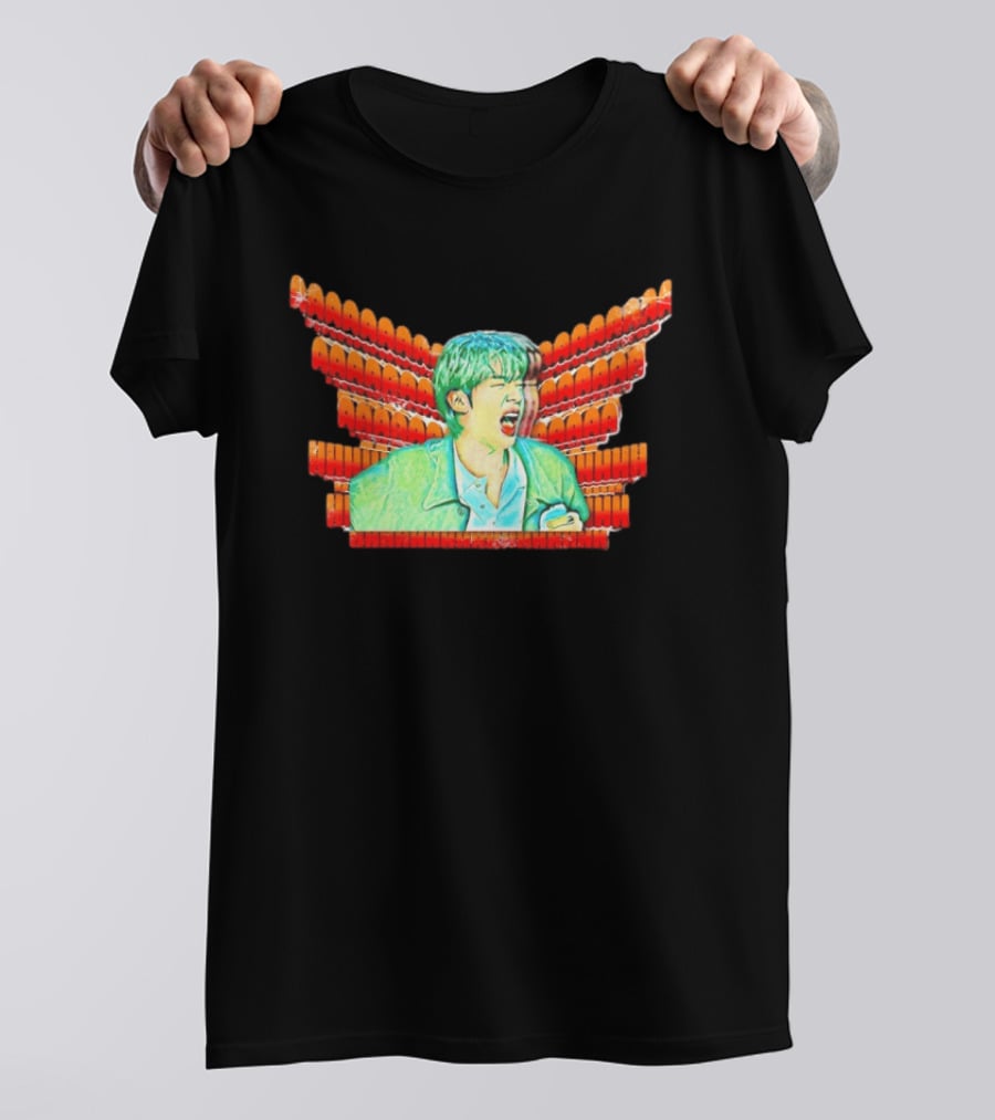 AAAHHH Come On Wing Hot Ones Jin BTS 2.0 Arirang T-Shirt