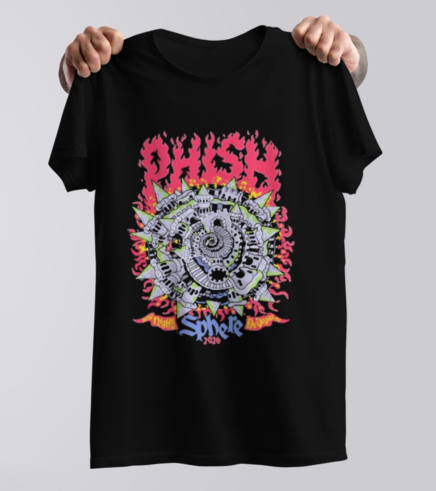 PHISH Gamehendge Mace Sphere 2026 T-Shirt
