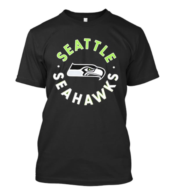 Seattle Seahawks Iconic Hawk Crest NFL Team Spirit T-Shirt