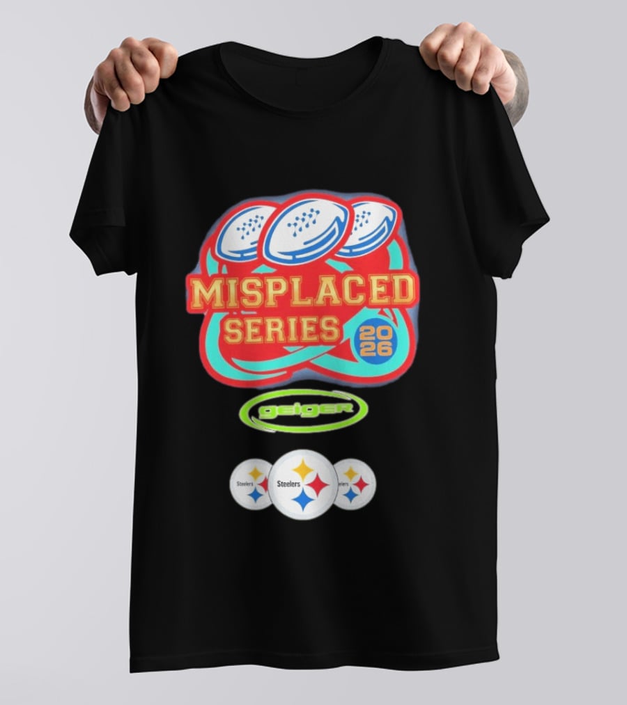 Steelers Misplaced Series 2026 Geiger T-Shirt