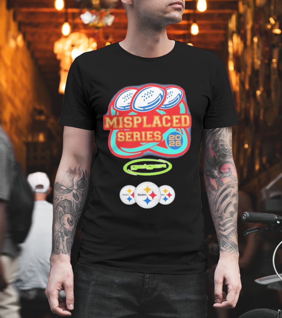 Steelers Misplaced Series 2026 Geiger T-Shirt