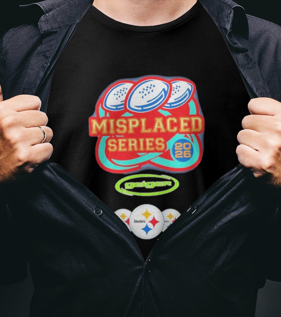 Steelers Misplaced Series 2026 Geiger T-Shirt