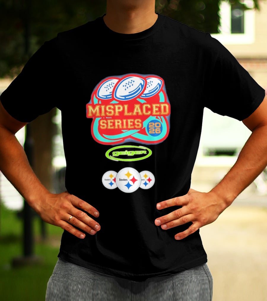 Steelers Misplaced Series 2026 Geiger T-Shirt