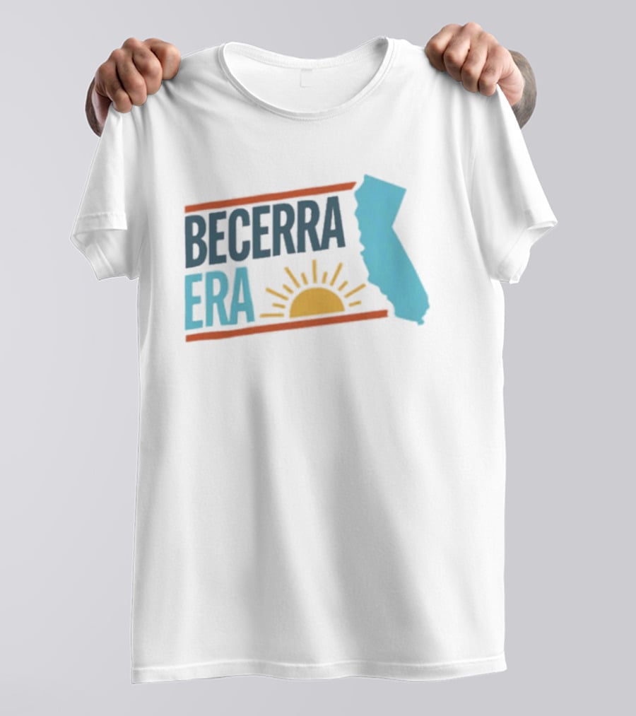 Becerra Era California 2026 Governor Campaign Sun State T-Shirt