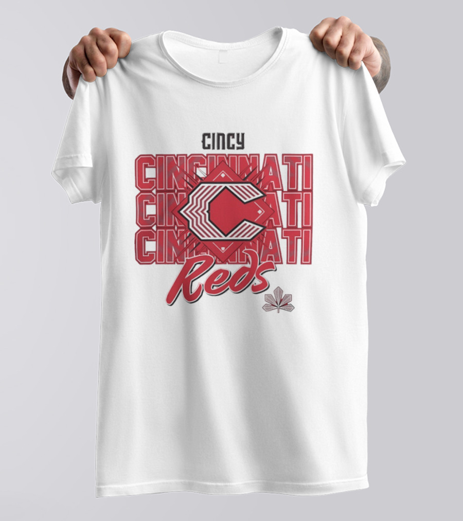 Cincinnati Reds Cincy 2026 City Connect Modern Layered T-Shirt