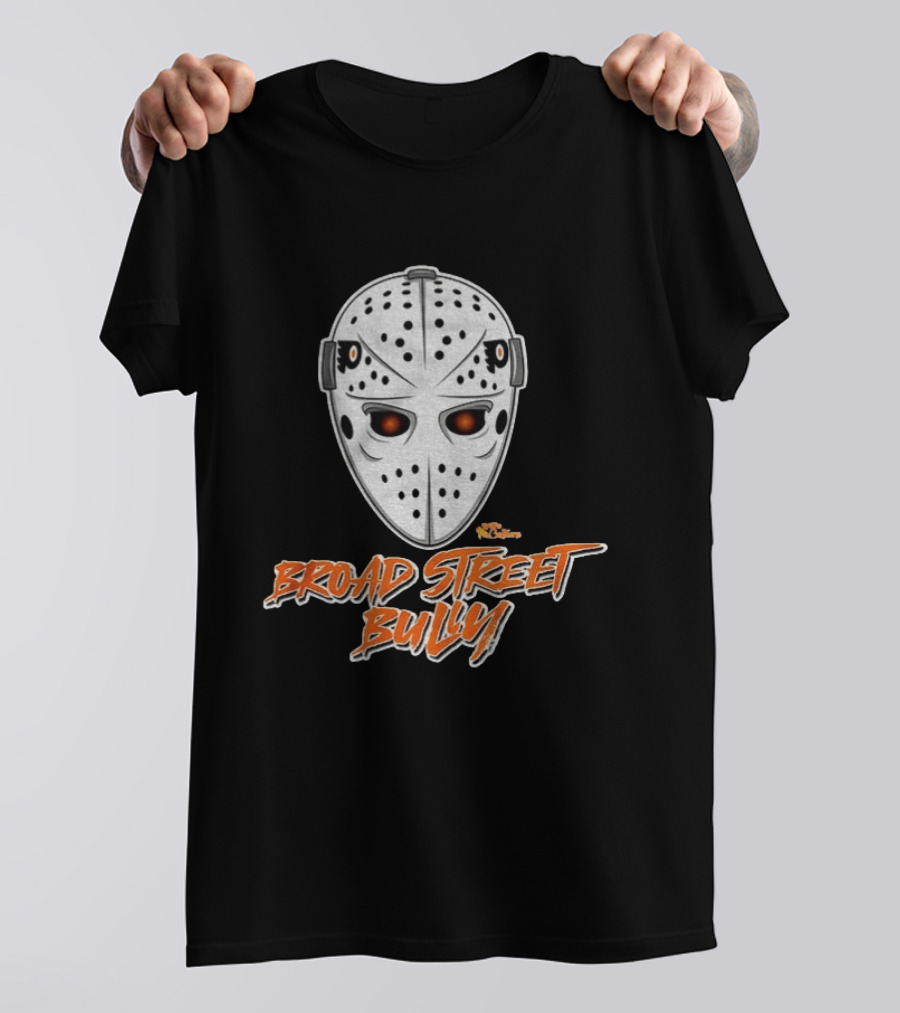 Jason Voorhees Hockey Mask Broad Street Bully Philadelphia Flyers 2026 T-Shirt