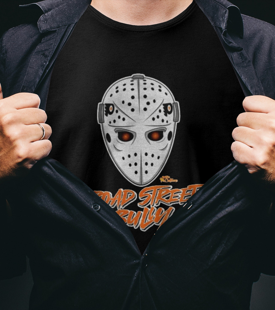 Jason Voorhees Hockey Mask Broad Street Bully Philadelphia Flyers 2026 T-Shirt