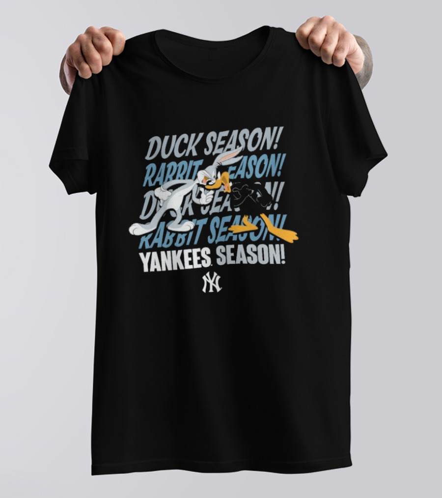 Looney Tunes X New Era MLB Yankees Season Bugs Bunny Yankees Collection T-Shirt