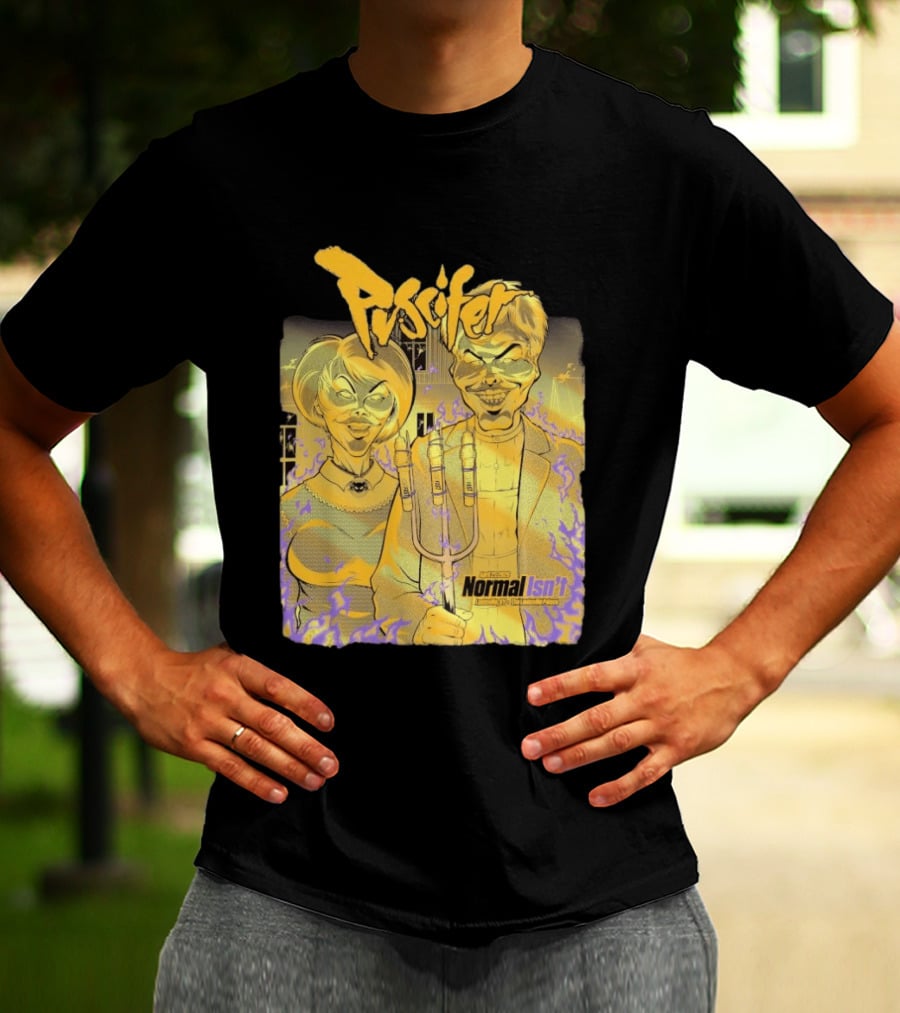 Puscifer The Normal Isn't Tour 2026 Louisville Palace April 21 Visions Of American Gothic T-Shirt