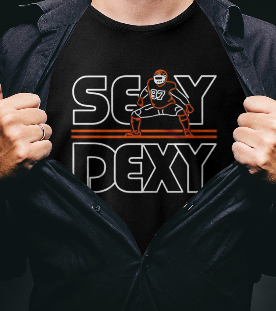 Sex Dexy Sexy Dexy 97 Football Player Cincinnati Bengals T-Shirt