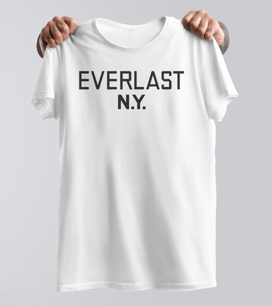 Everlast N.Y. Bold Text Apparel Boxing Heritage T-Shirt