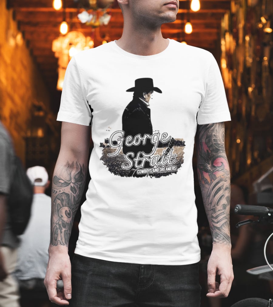 George Strait Cowboys And Dreamers Western Country Music Legend T-Shirt