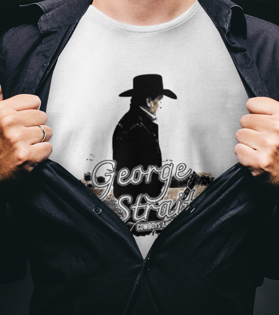George Strait Cowboys And Dreamers Western Country Music Legend T-Shirt
