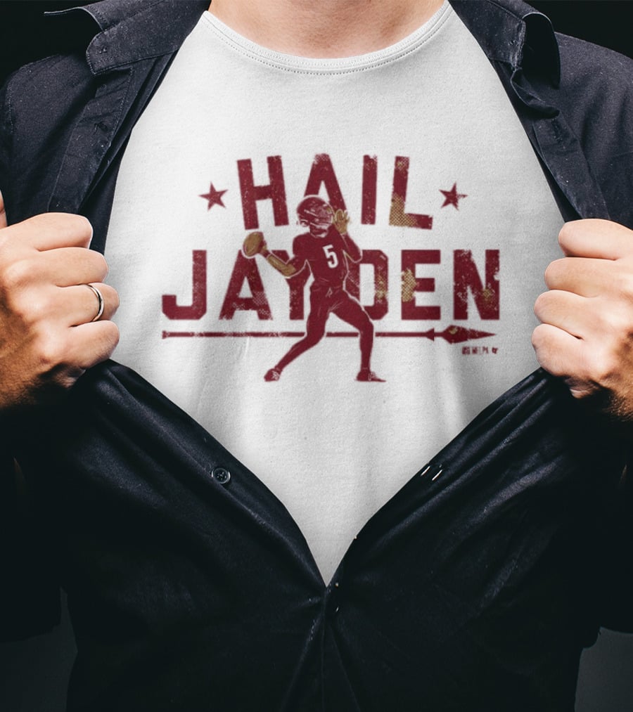 Hail Jayden 2026 Football Quarterback T-Shirt