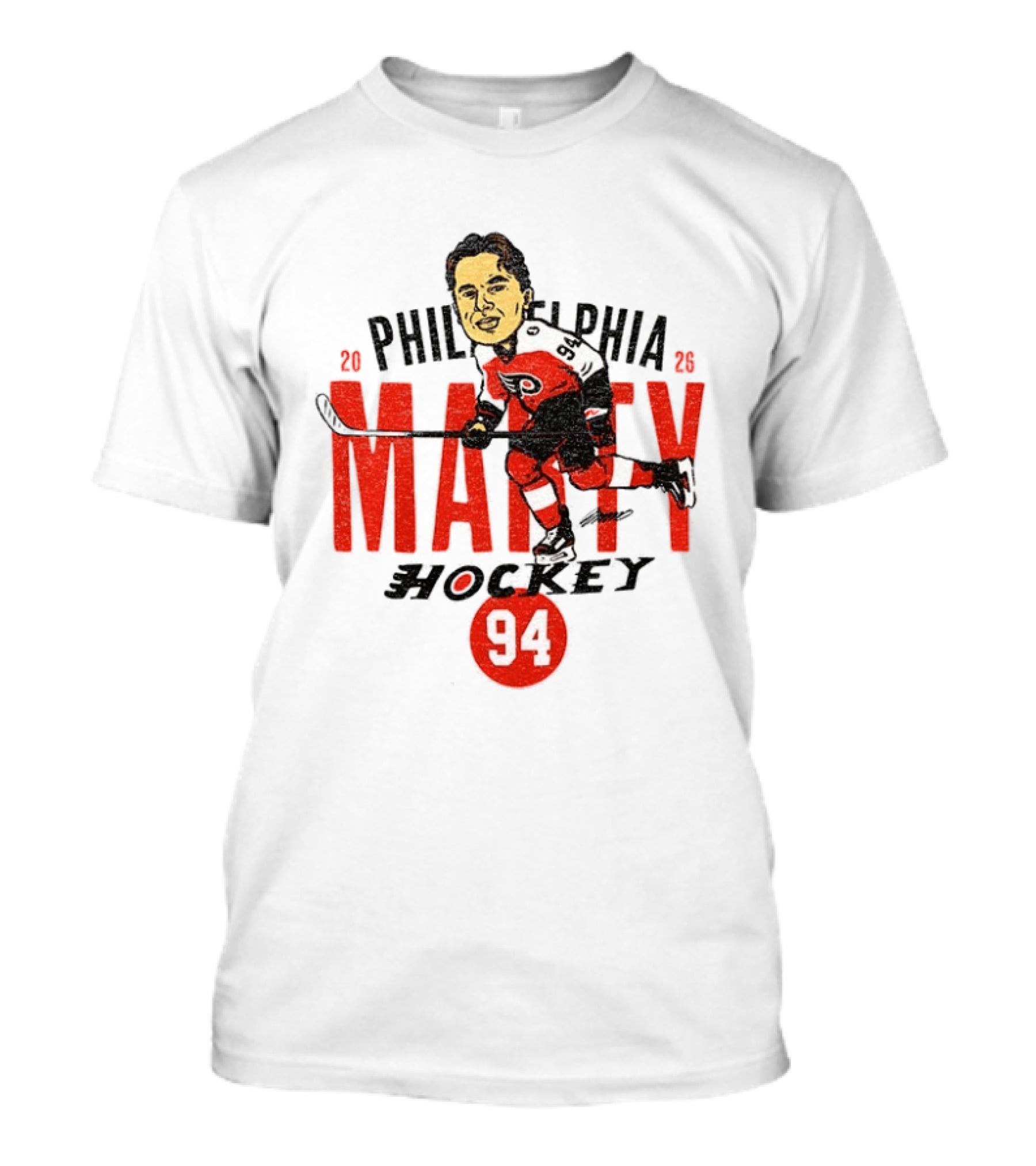 Philadelphia Hockey Porter Martone 94 NHL T-Shirt