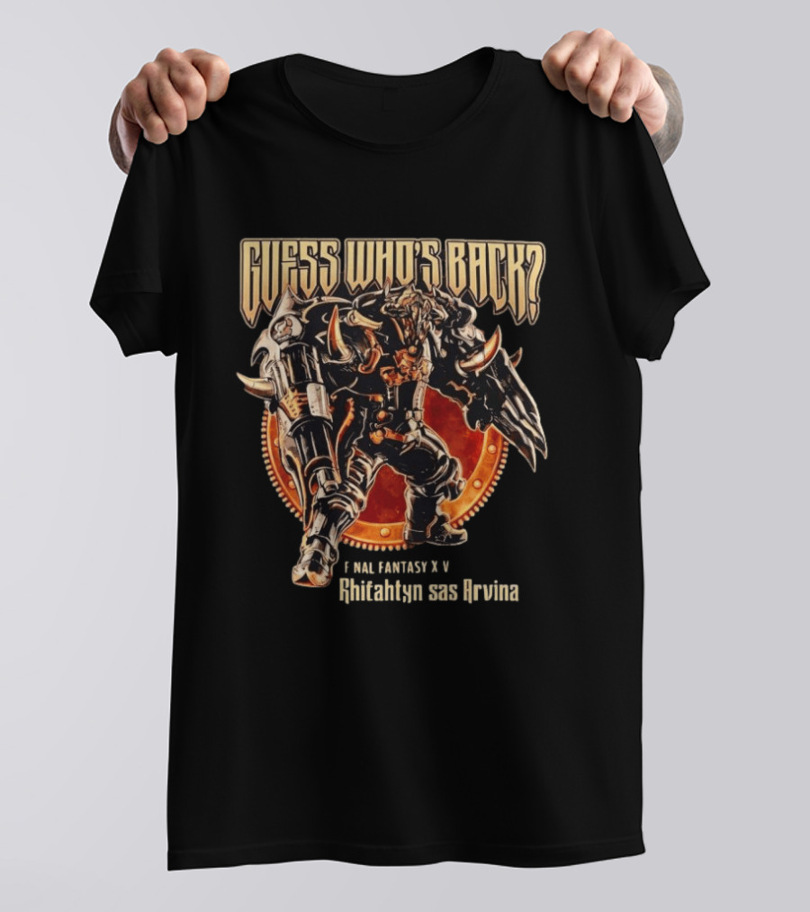 Naoki Yoshida Guess Who's Back FFXIV Rhitahtyn Sas Arvina T-Shirt
