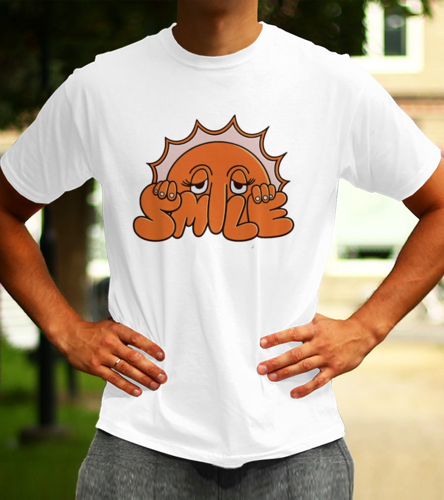 Smile Big Bud Press 5th Anniversary Sun T-Shirt