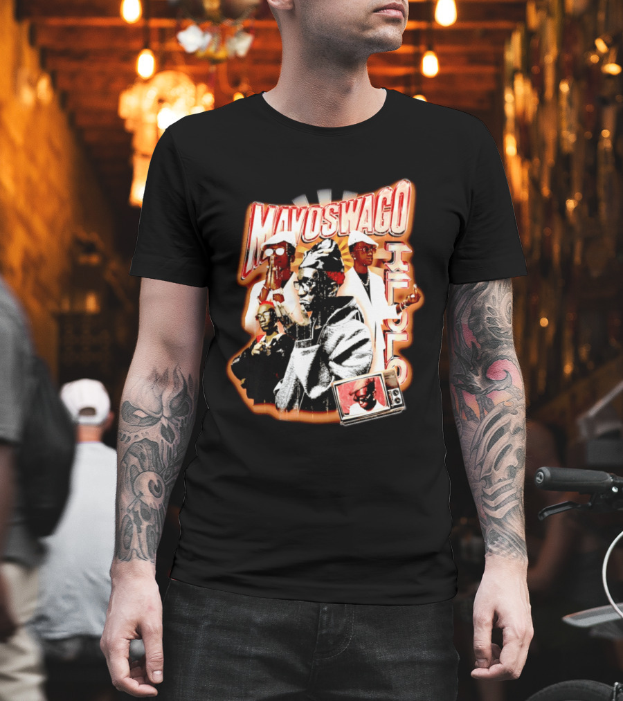 Mavoswago Klolo Retro TV Hip Hop T-Shirt