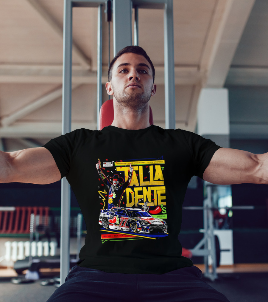 Carson Hocevar Talladega Superspeedway Victory Celebration $77 Jack Link's NASCAR Cup Series T-Shirt