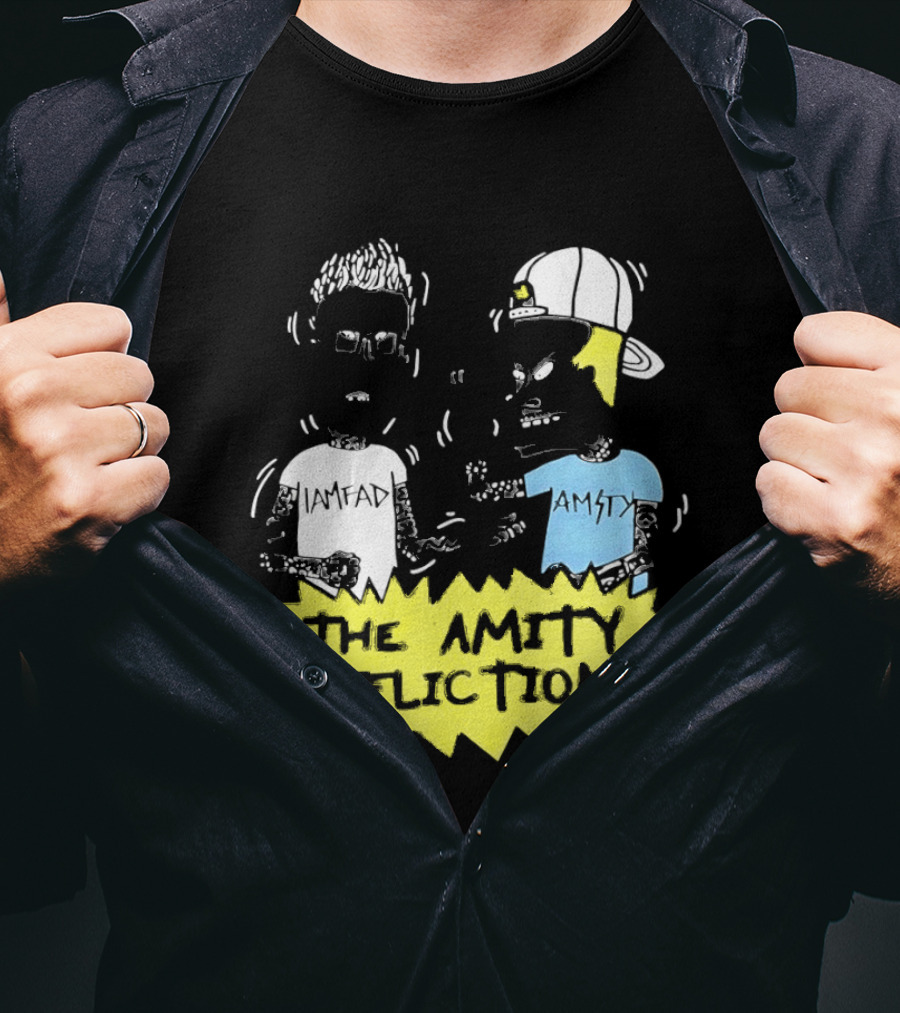 The Amity Affliction Beavis Butt Head T-Shirt