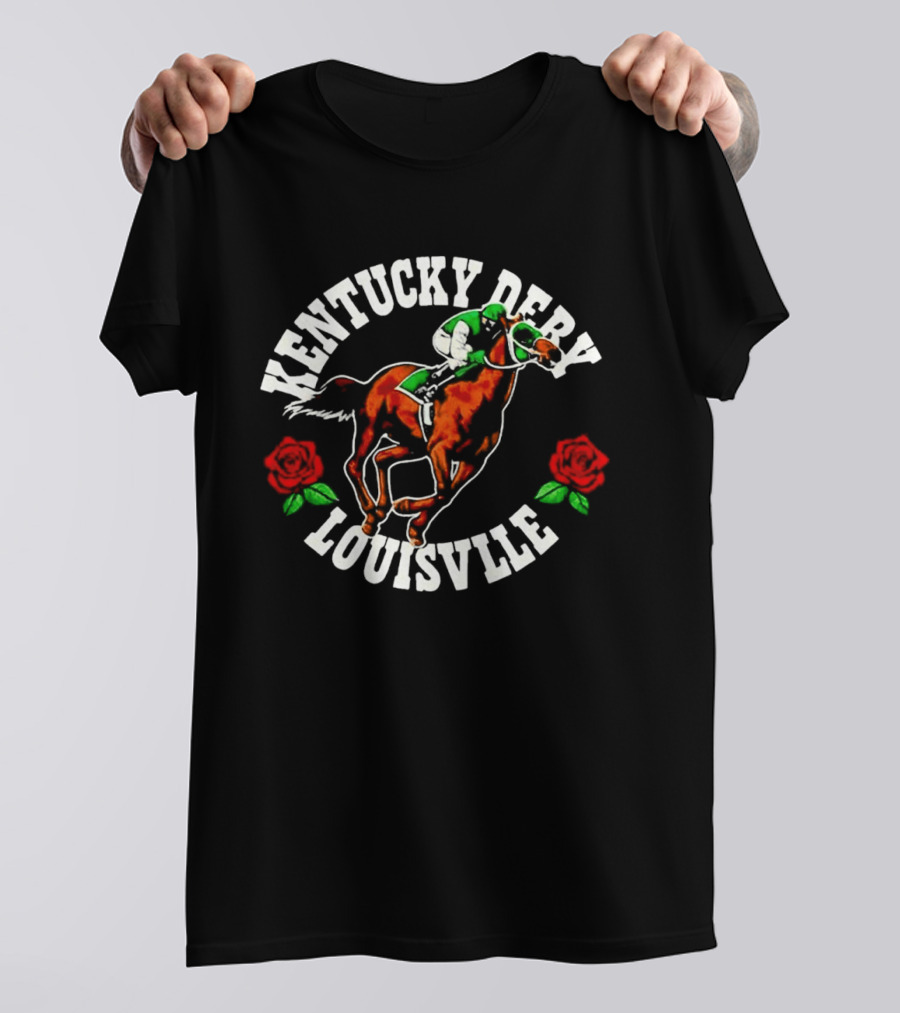 Kentucky Derby Louisville Run For The Roses 152st Race T-Shirt