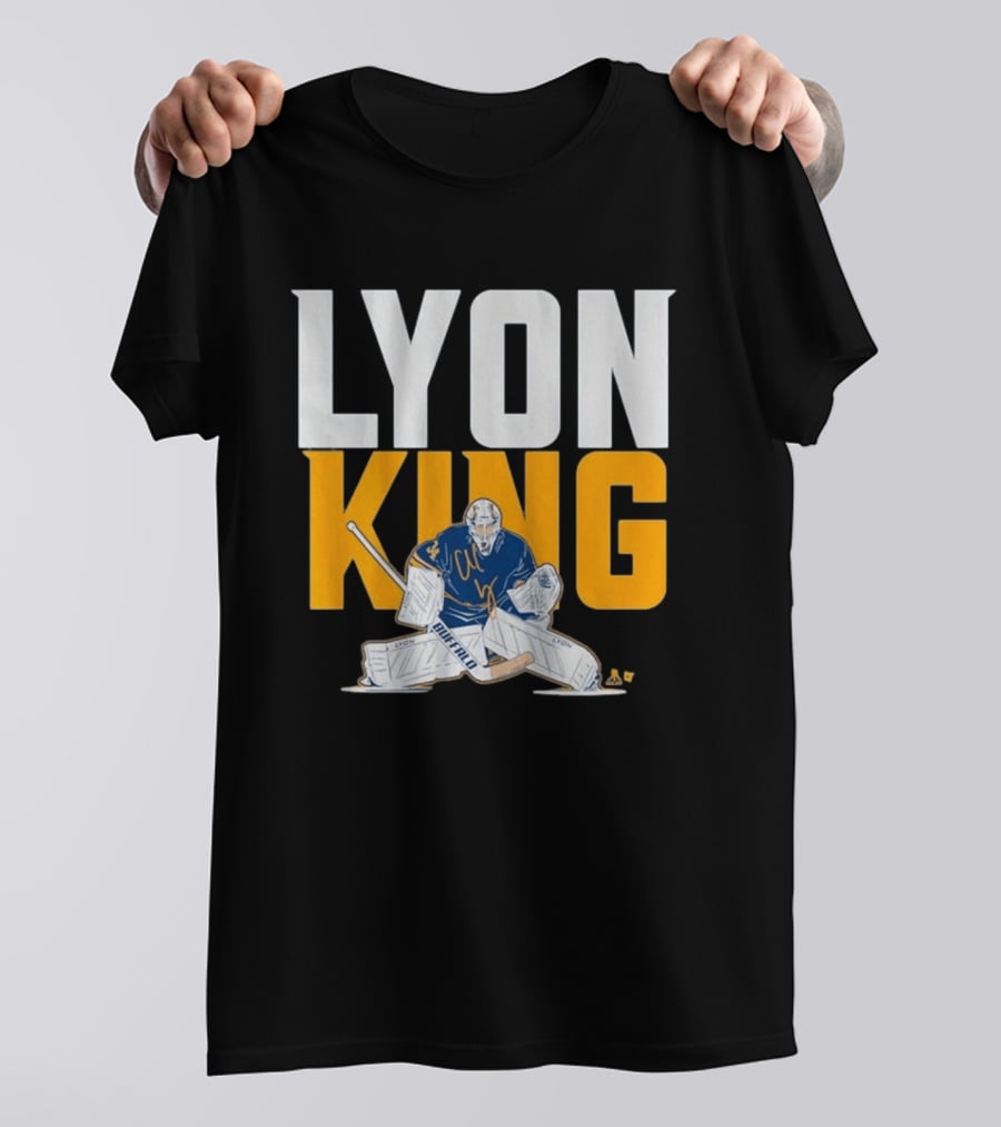 Lyon King Buffalo Goalie Sports Fan T-Shirt