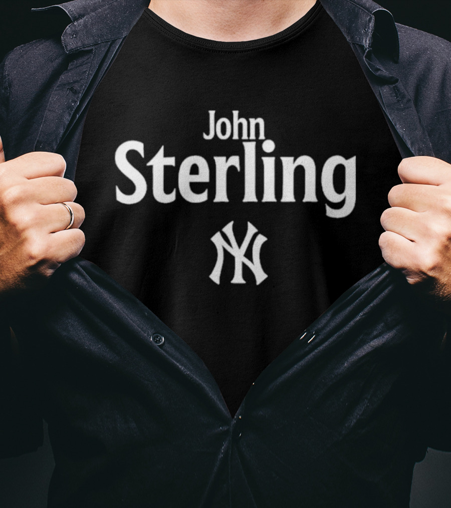 Honoring John Sterling Voice Of The New York Yankees T-Shirt