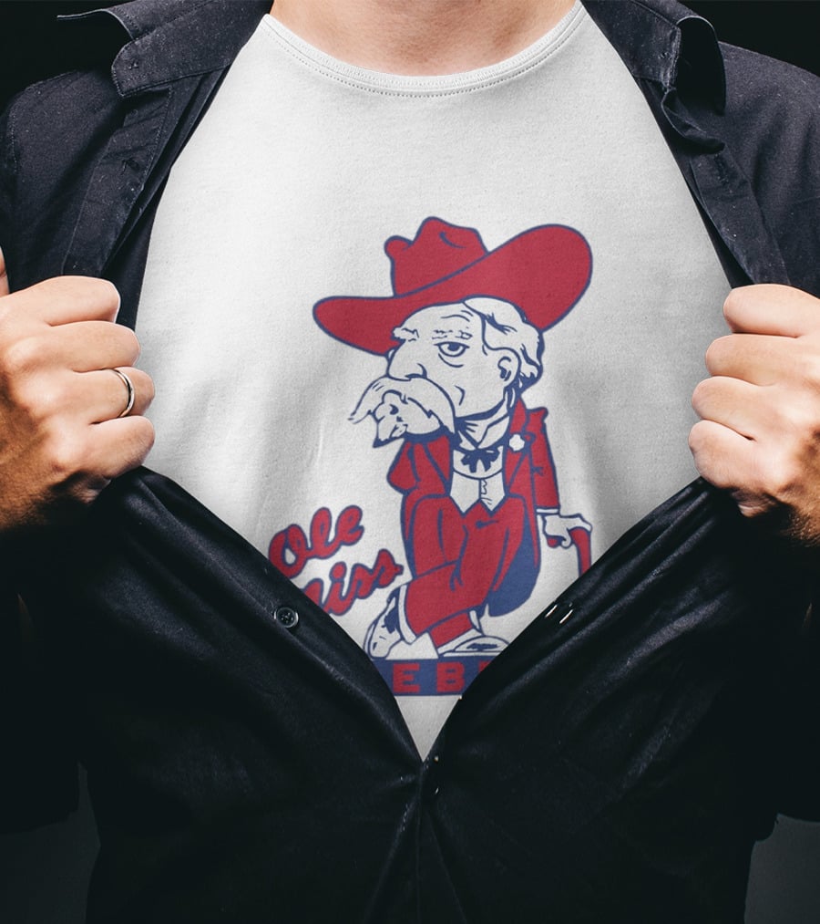 Ole Miss Rebels Colonel Reb T-Shirt