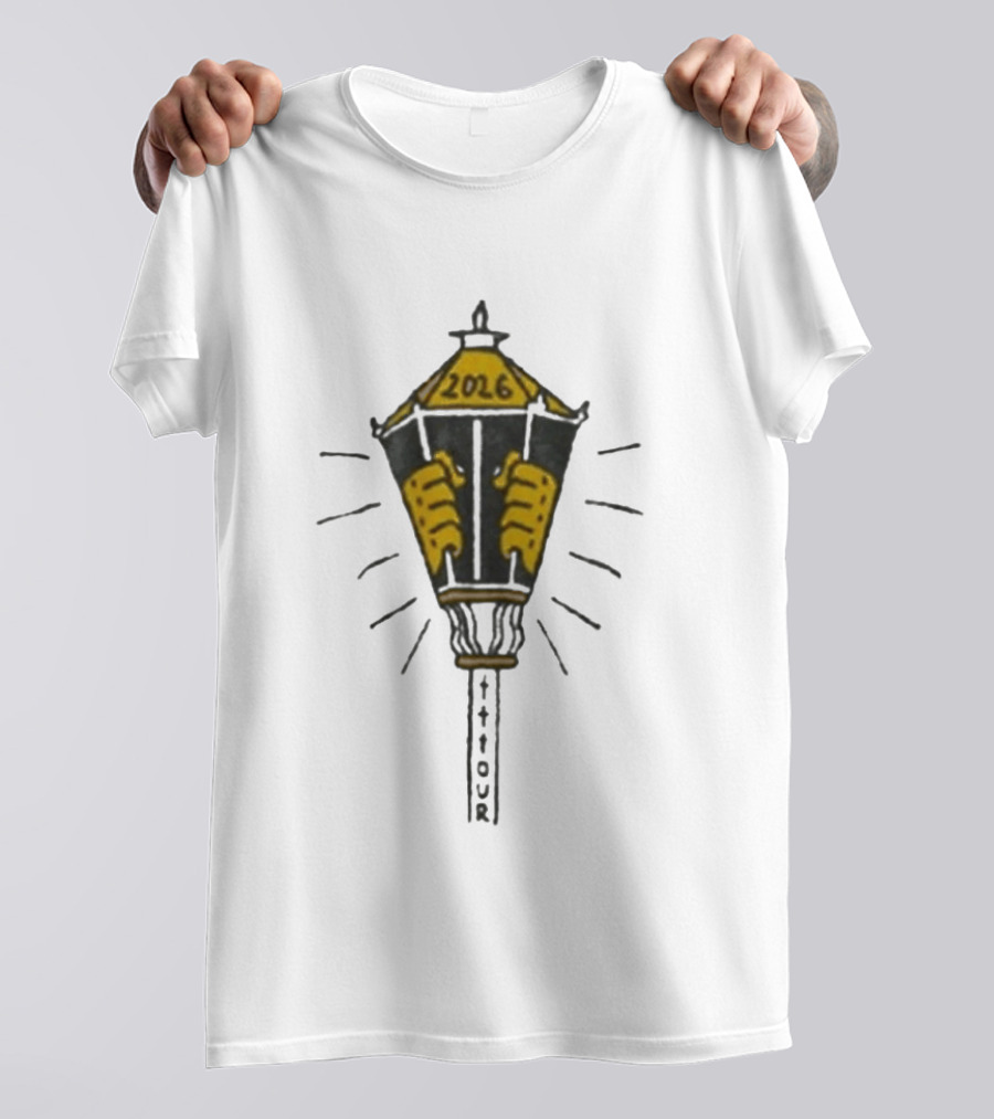 Taco Hemingway 2026 Uwięziony Tour Lantern With Hands T-Shirt