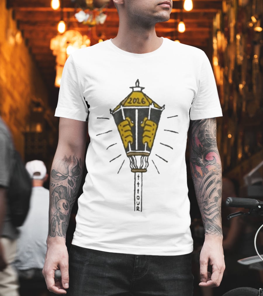 Taco Hemingway 2026 Uwięziony Tour Lantern With Hands T-Shirt