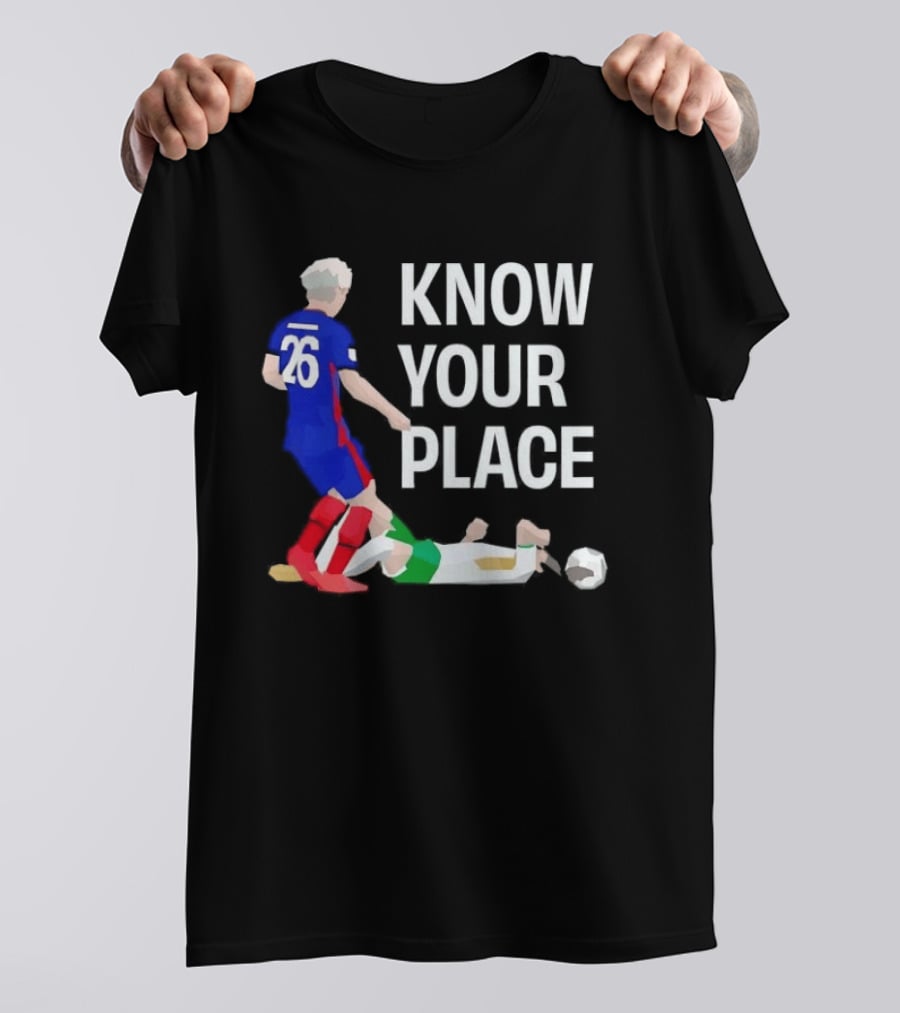 FC Tokyo Motoki Nagakura Know Your Place Soccer Player Action Scene T-Shirt