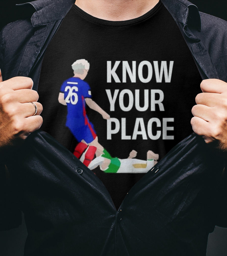 FC Tokyo Motoki Nagakura Know Your Place Soccer Player Action Scene T-Shirt