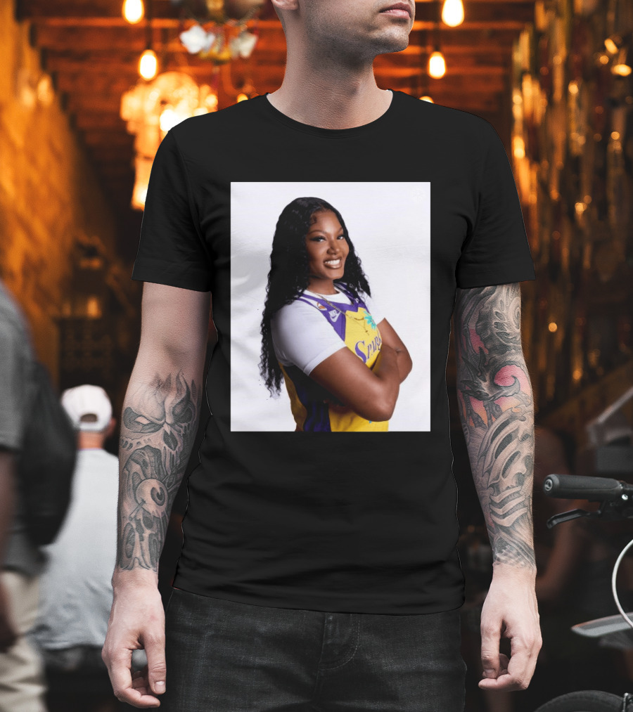 Sophomore Season For Sania In LA Sparks Jersey T-Shirt
