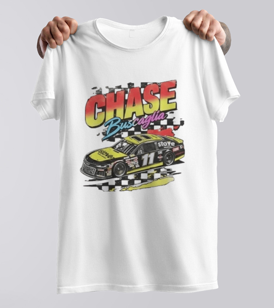 Chase Buscaglia Race Car Driver 11 Stove Philly Racing T-Shirt