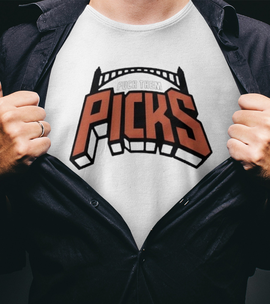 New York Knicks Fuck Them Picks Bridge T-Shirt