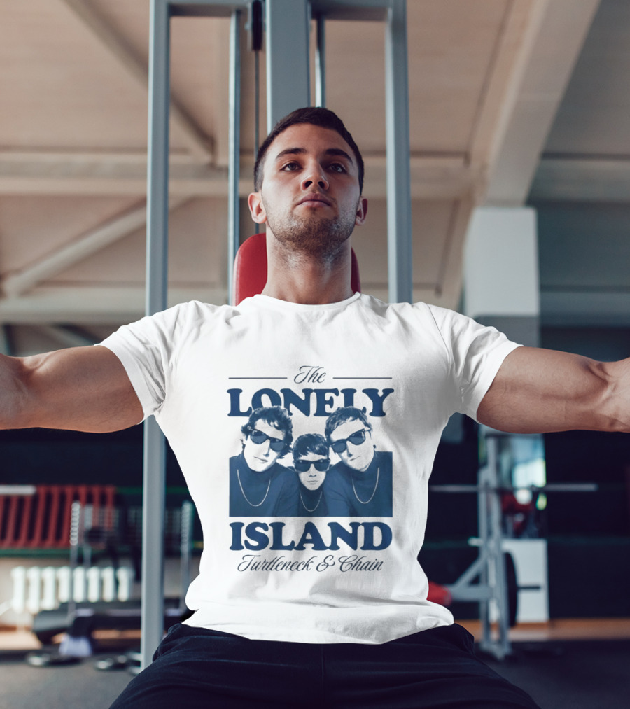 The Lonely Island Turtleneck & Chain Trio Faces T-Shirt