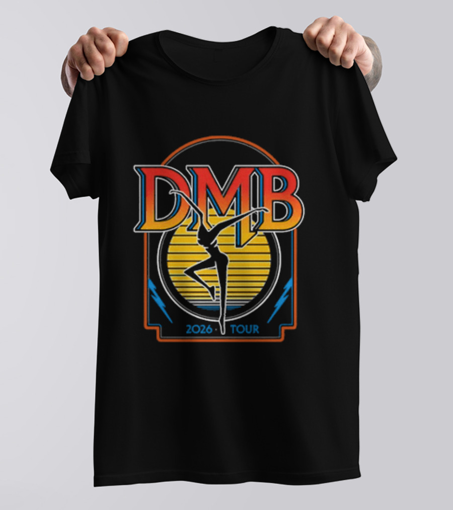 Dave Matthews Band DMB 2026 Tour Dancing Figure T-Shirt