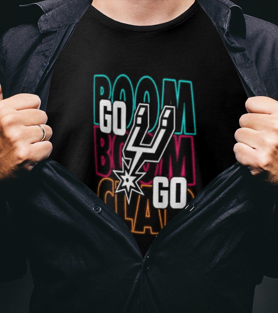 Go Spurs Boom Boom Clap Go Clap T-Shirt
