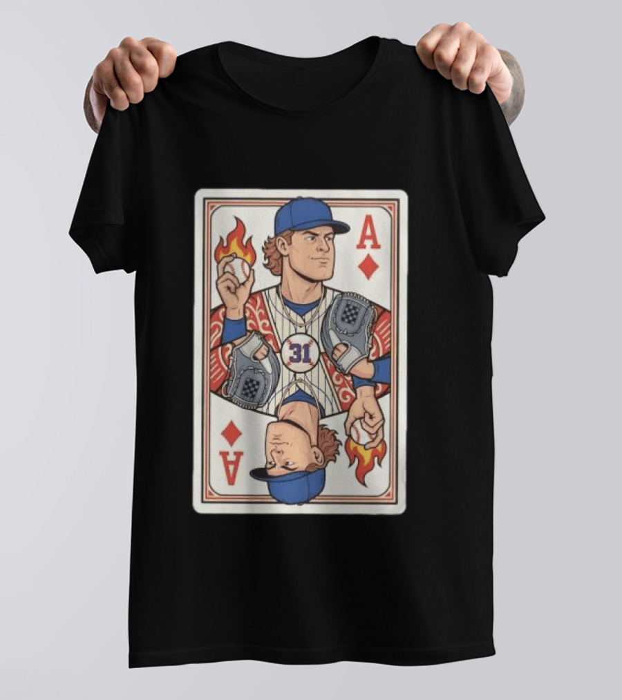 Cam Schlittler Ace Of Diamonds Poker Card Yankees Number 31 T-Shirt