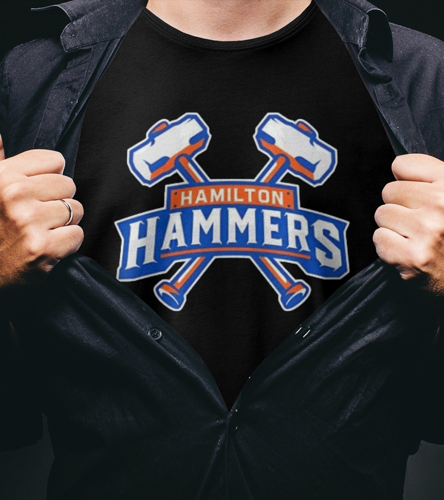Hamilton Hammers Crossed Mallets T-Shirt