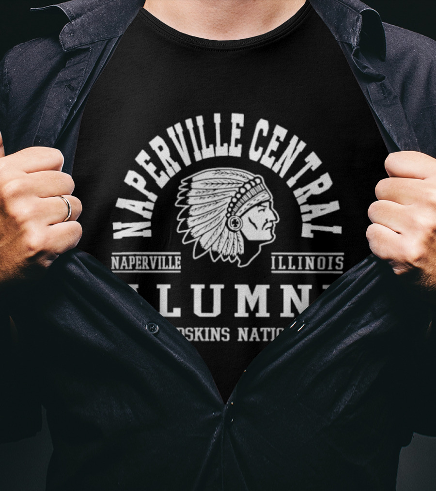 Naperville Central Illinois Alumni Redskins Nation T-Shirt