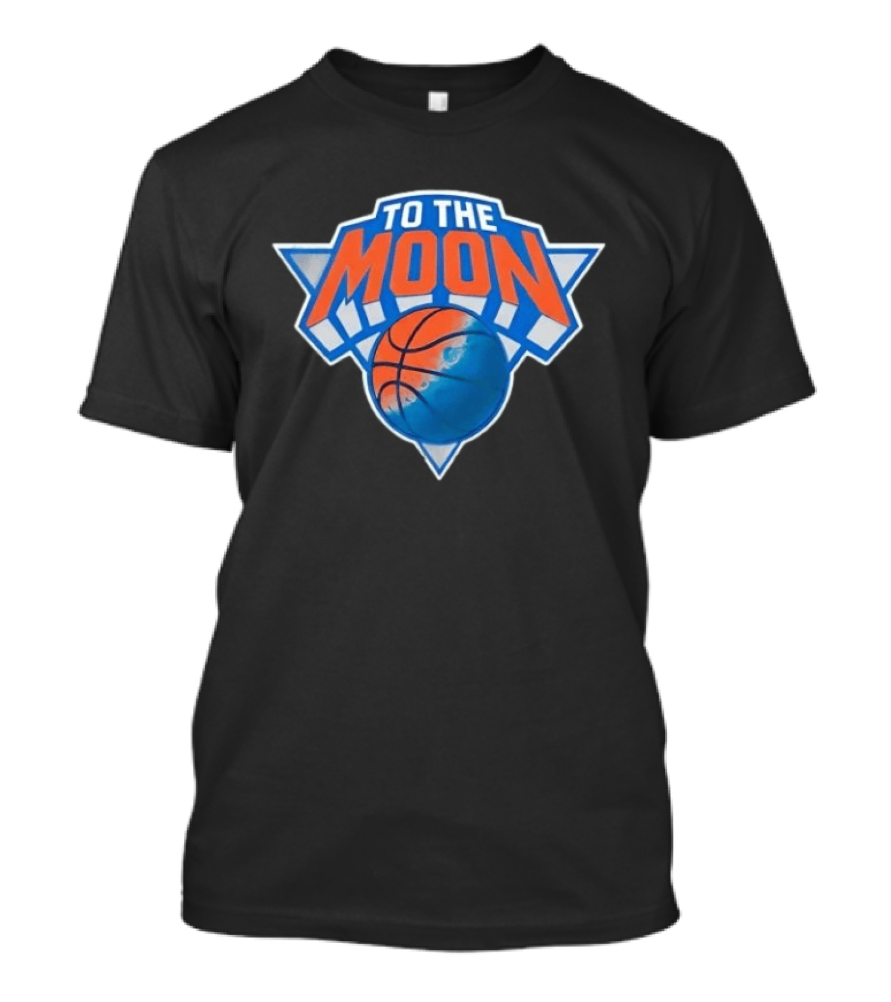 To The Moon New York Knicks Basketball T-Shirt