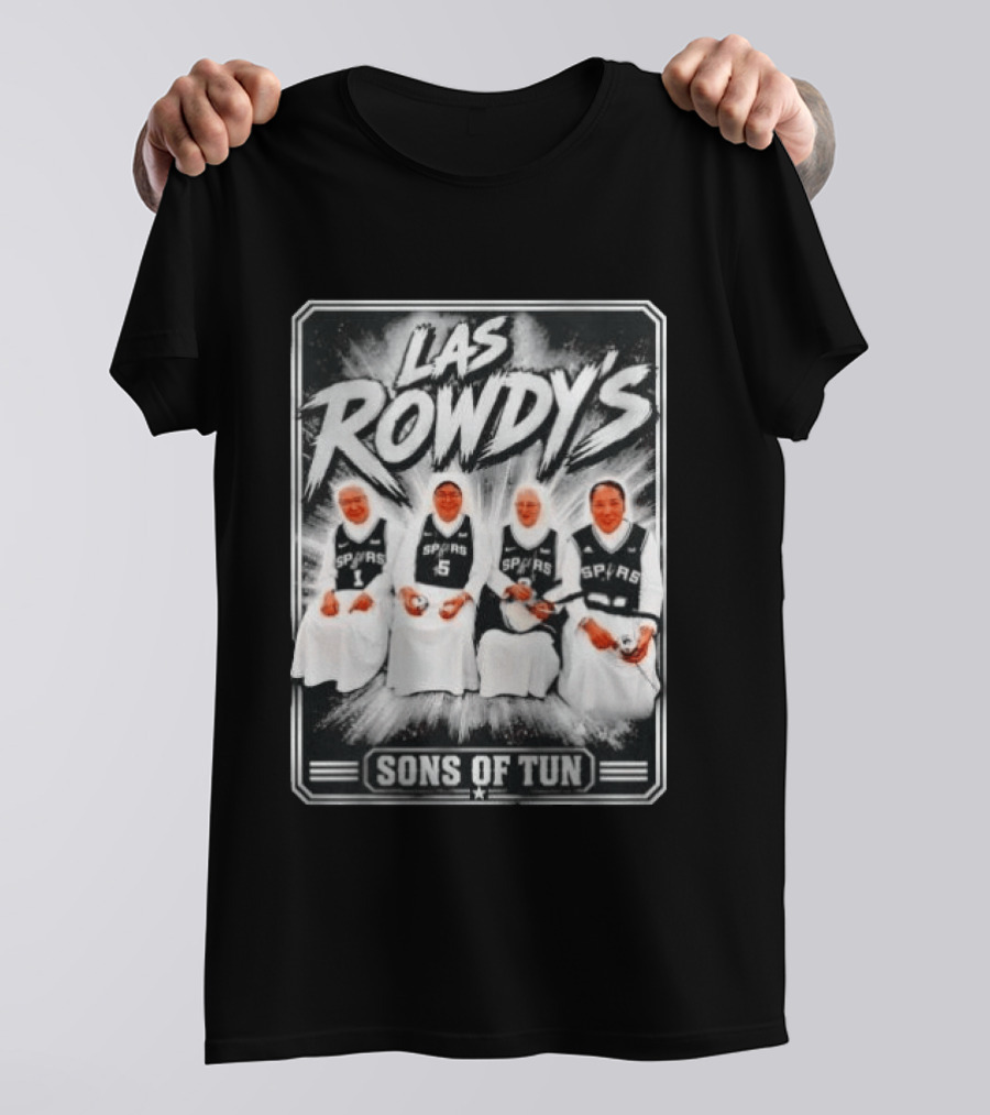Las Rowdy's Spurs Sons Of Tun T-Shirt