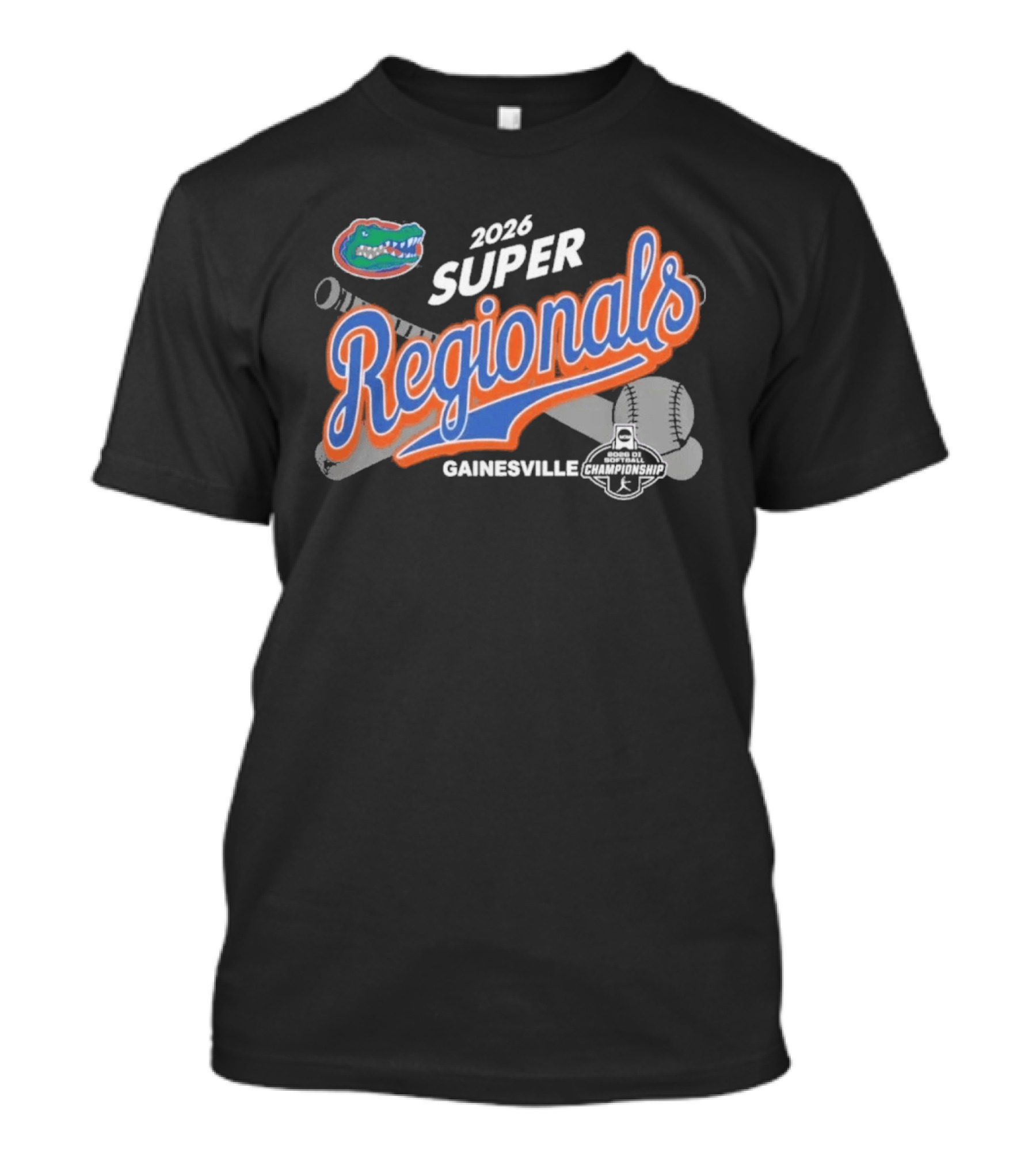 University Of Florida 2026 Gainesville Softball Super Regionals T-Shirt