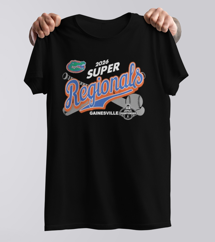 University Of Florida 2026 Gainesville Softball Super Regionals T-Shirt