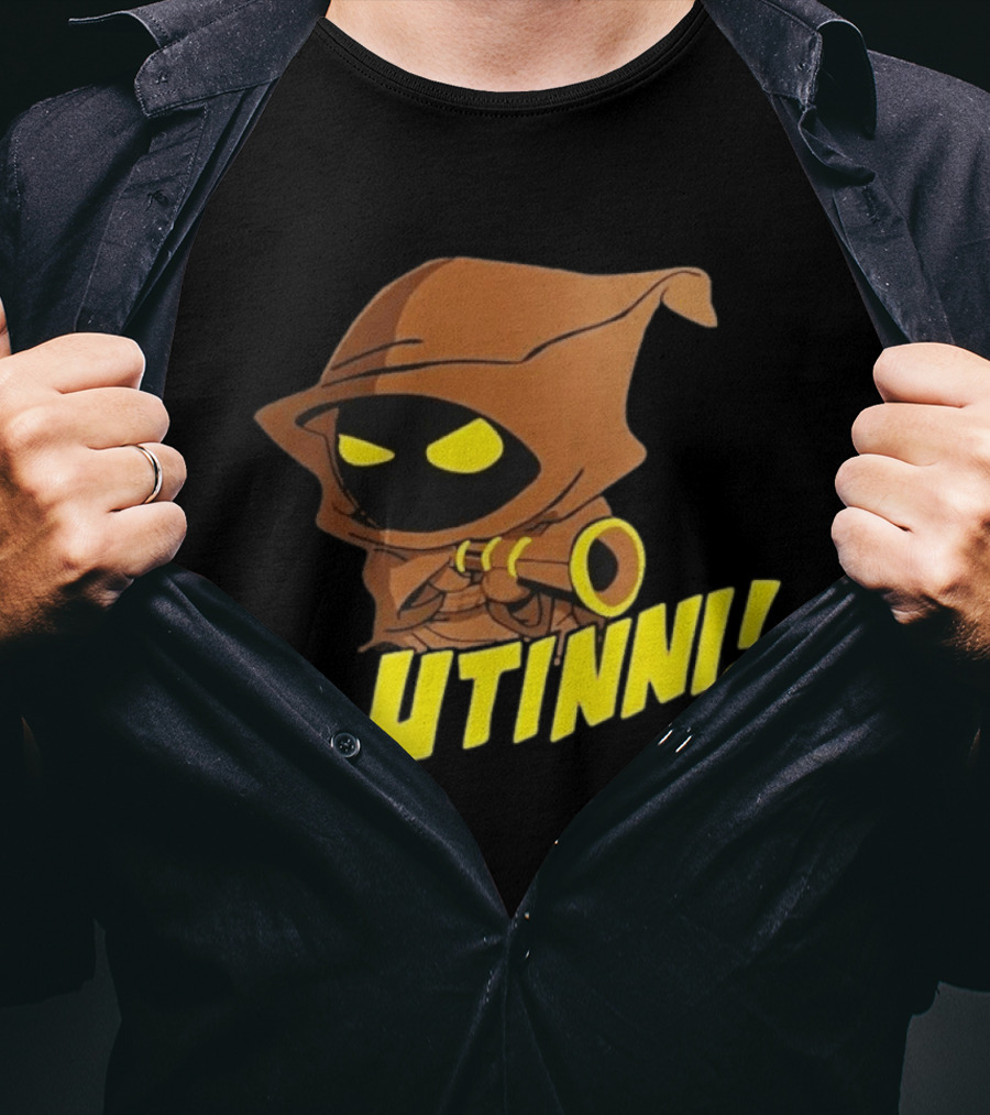 Utinni Jawa With Hood And Blaster T-Shirt