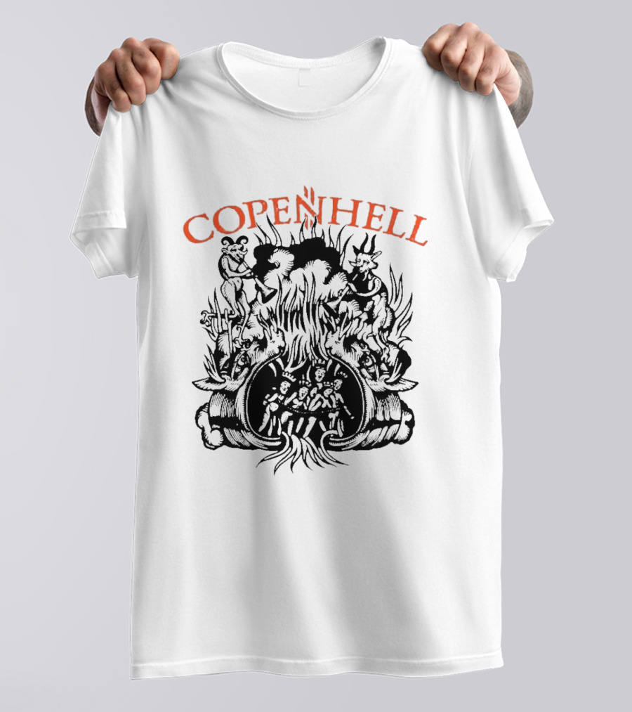 Copenhell Festival 2026 Copenhagen Denmark 24 To 27 June Ye Olde Hell T-Shirt