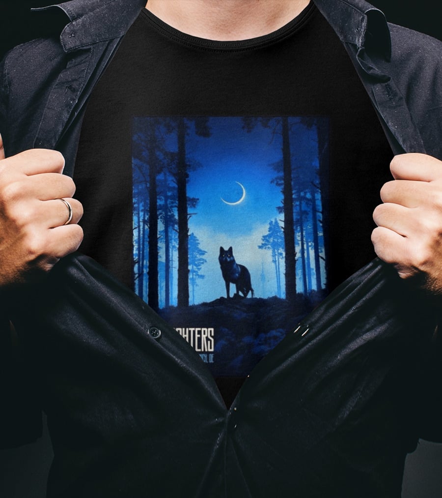 Foo Fighters 17 June 2026 Allianz Arena Munich Germany The Wolf T-Shirt
