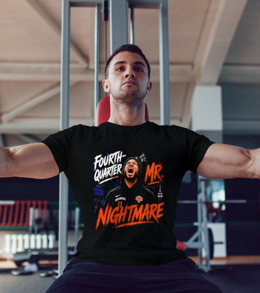 Fourth Quarter Mr. Nightmare New York Knicks T-Shirt